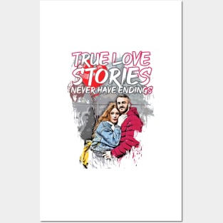 valentines-True love stories never have endings Posters and Art